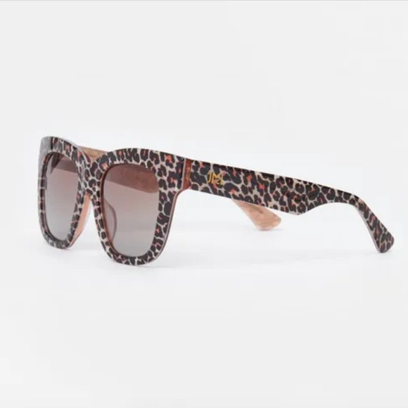 J. McLaughlin Jaden Sunglasses in Dark Brown Leopard main image 8